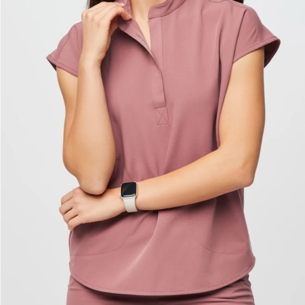 Womens Figs Rafaela in mauve - XXL NWOT